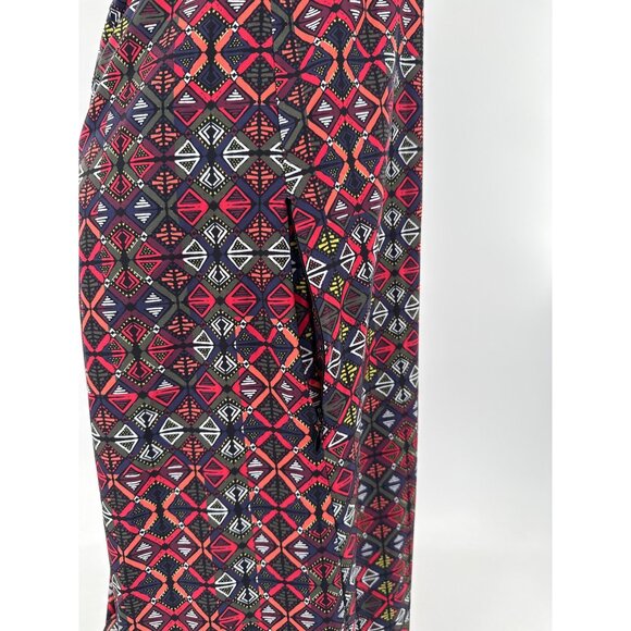 Krimson Klover women’s L‎ Sleeveless Halter Maxi Dress With Geometric Pattern - Picture 5 of 9